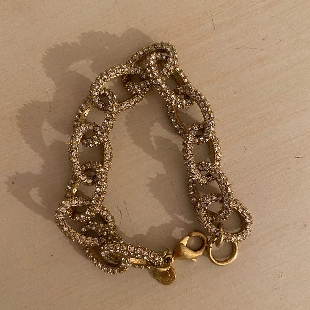 J crew chain bracelet